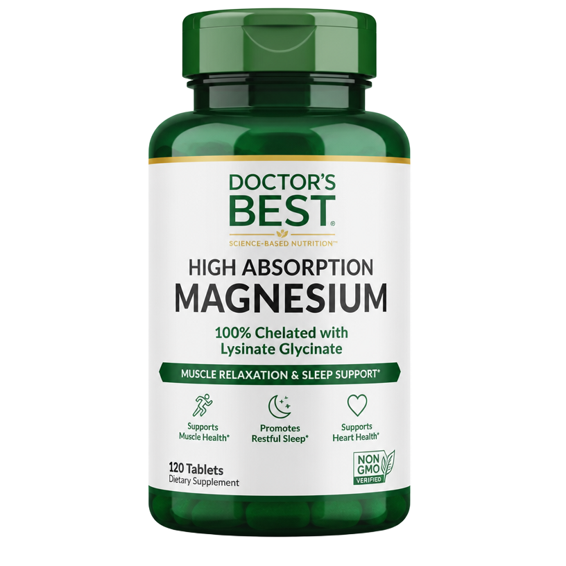 Doctor's Best High Absorption Magnesium (Lysinate Glycinate)