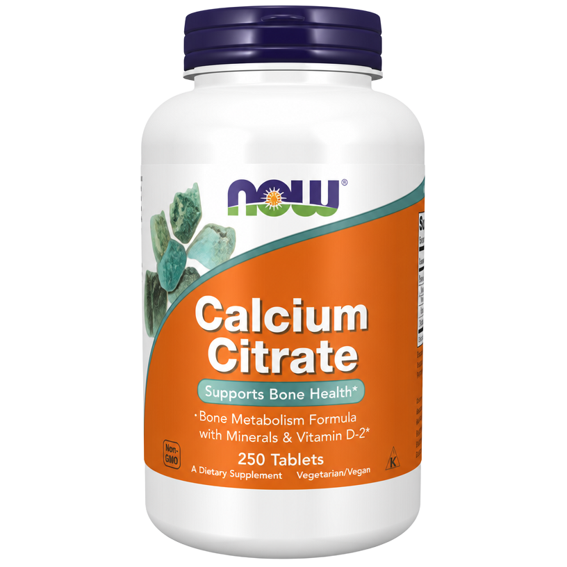 NOW Foods Calcium Citrate 250 Tablets