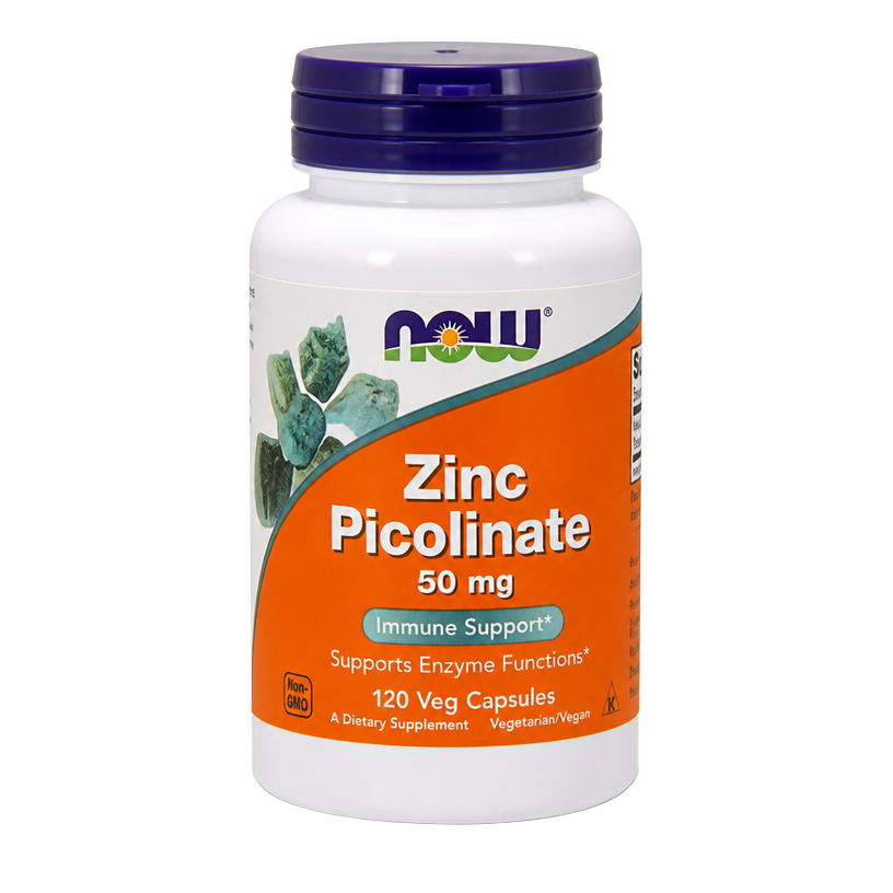 NOW Foods Zinc Picolinate 50 mg