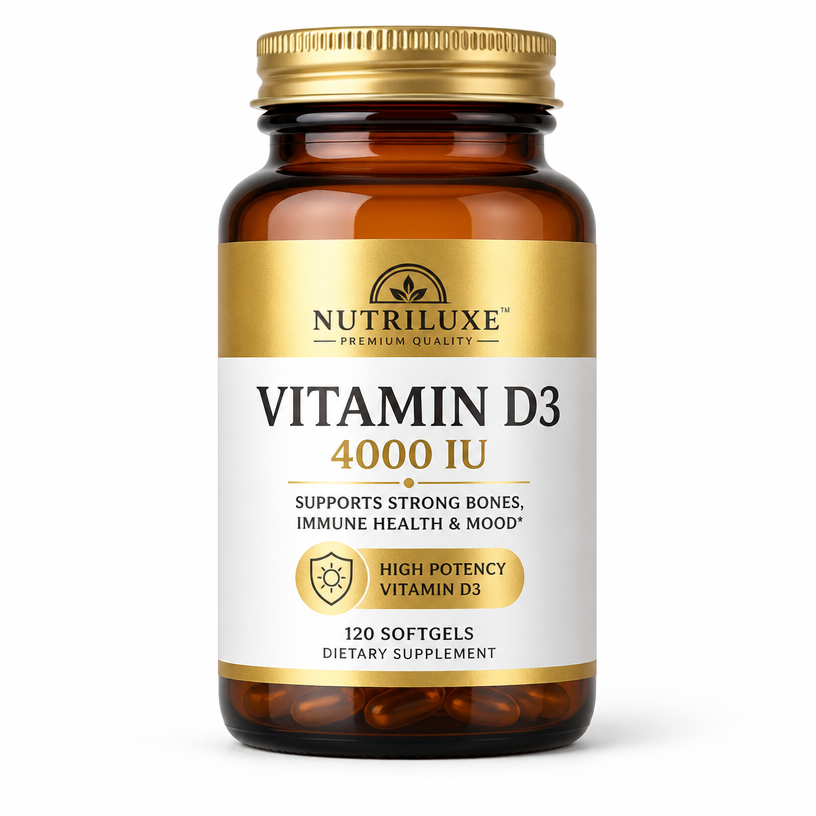 Solgar Vitamin D3 4000 IU Vegetable Capsules