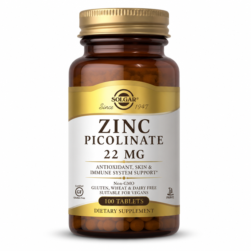 Solgar Zinc Picolinate 22 mg