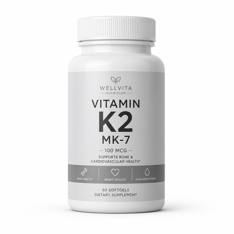 Sports Research Vitamin K2 MK-7 100 mcg with Coconut MCT